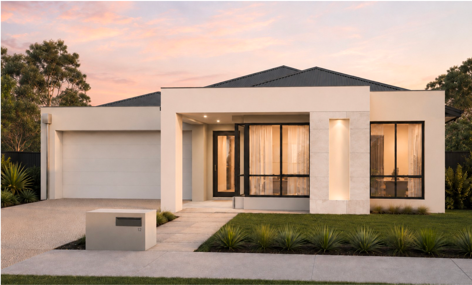 Custom-Designed House.